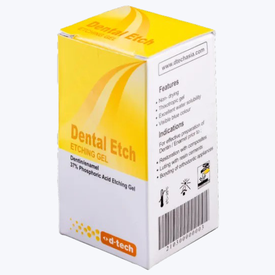 D-Tech Dental Etch Etching Gel (Dropper Pack)